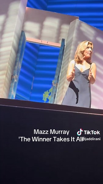 will we ever get to hear Mazz Murray sing 'The Winner Takes It All' again? i really hope so 💔 #mazzmurray #mammamia #thewinnertakesitall