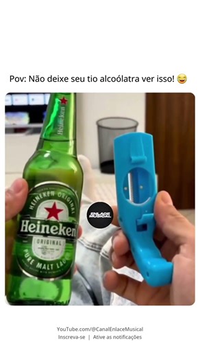 Não deixe seu tio alcoólatra ver isso! 😂