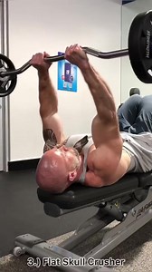8.5K views · 346 reactions | ALL EZ-BAR TRICEP WORKOUT This one was...