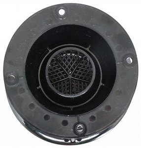 Lippert 360 Siphon RV Vent Cap for Black Water Holding Tanks - 4-1/2" Diameter - Black Lippert RV Ve