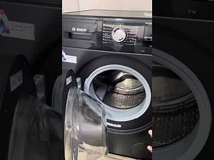 How To Use BOSCH Front Load Washing Machine 8kgs#Demo