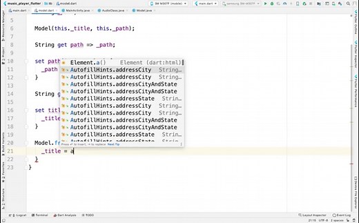 Flutter Music Player tutorial | Basic player