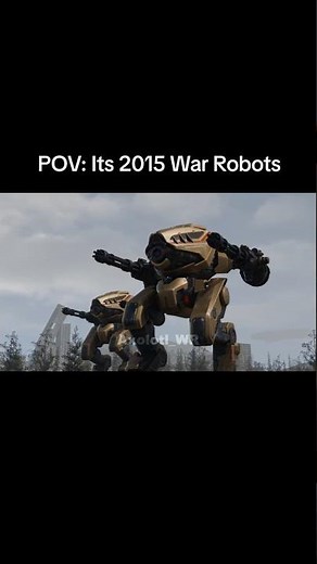 The good old days of Walking War Robots 🥲