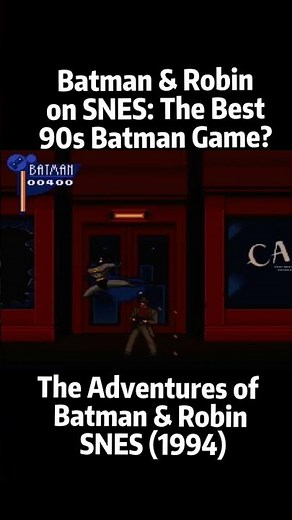 The Adventures of Batman & Robin SNES (1994) #retro #retrogaming #snes #batman