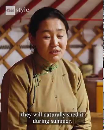 40% of the world's cashmere comes from Mongolia, where nomadic herders have combed it from their goats for centuries. Now, a growing number of local brands are turning the wool into clothing. https://cnn.it/45urVhD | CNN