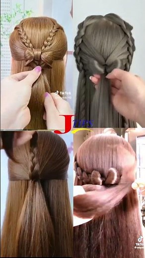 Easy Bow Braid Hairstyle Tutorial-Cute Braided Look with Ribbon #bowbraid #braidtutorial #ootd