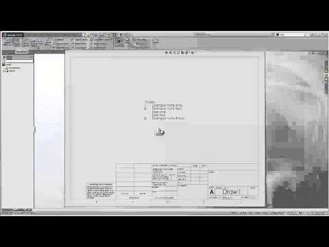 SOLIDWORKS - Align Annotation Note Numbering