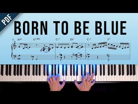 Born To Be Blue | Calming Jazz Piano Studies + Backing Tracks