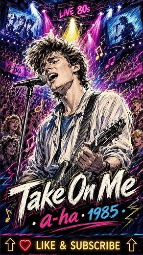 Take On Me 🎸 a-ha 1985 (Epic Sketch)