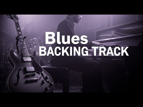 BLUES Piano Backing Track for Guitar Jamming - All Skills - More Free Tracks on this Channel