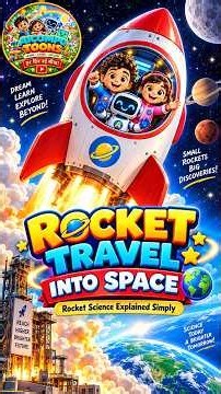 Rocket Travel Into Space | Rocket Science Explained Simply