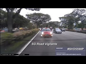 14nov2025 ecp to mce #SHD5590P transcab toyota prius highbeam camcar to get out of his way