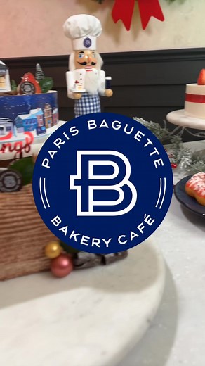 Bring joy to your holiday celebrations and feel the sweetness of the season with a handcrafted cake from Paris Baguette!🍰✨ | Paris Baguette