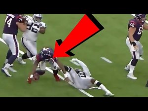 9 NFL Players Who Suffered a FREAK Injury and Still Scored a Touchdown...ON THE SAME PLAY