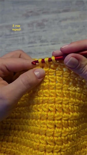 Easy 2 Row Repeat Crochet Pattern|Pixel Stitch Crochet/Crochet Blanket #crochettutorial #easycrochet