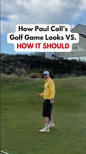 Paul Coll’s Golf Swing Needs Squash Lessons ⛳