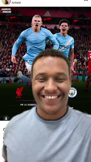 Liverpool 1-2 man city full time
