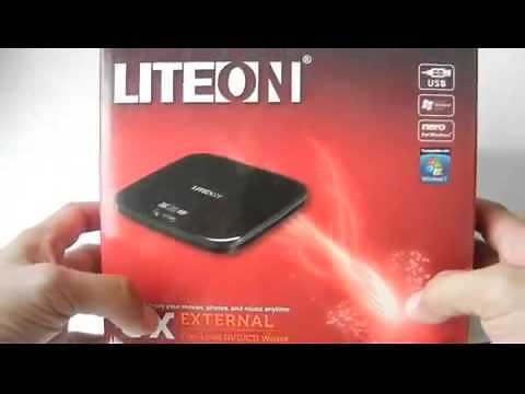 Unboxing LiteOn external Top-Load DVD/CD Writer