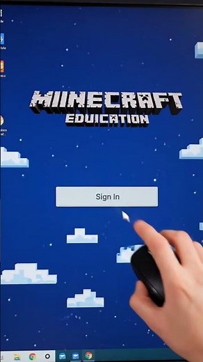 How to sign into Minecraft education