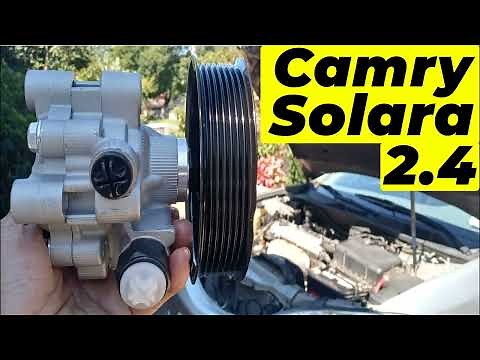 Toyota Camry Power Steering Pump Replacement Part2