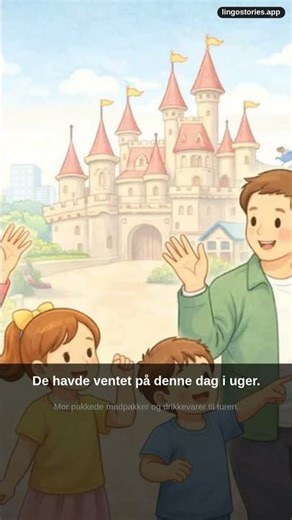 Learn Danish: Forlystelsesparkeventyr #danish #A2