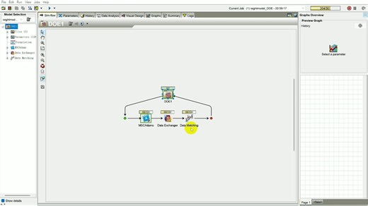 Isight集成ADAMS完成时序信号动力学仿真参数反演-步骤3