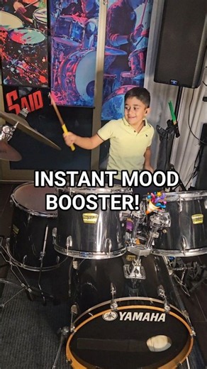 INSTANT MOOD BOOSTER! ☀️ "I Gotta Feeling" Drum Cover! 🥁⚡️ #Shorts