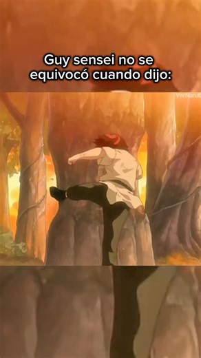 Guy sensei tenés razón 💚 #naruto #narutoshippuden #anime #animeart #eltiouzumaki | El Tío Uzumaki - うずまきおじさん