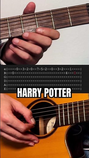 How to play Harry Potter song on guitar