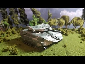 Infantry Fighting Vehicle (Grizzly) Origami Tutorial