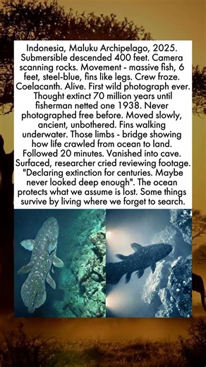 The Fish That Outlived Dinosaurs