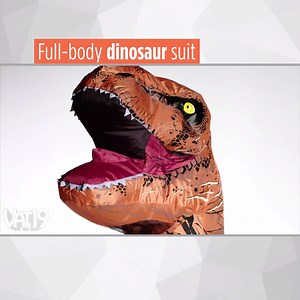 7K views · 156 reactions | Live in prehistoric excellence with the Inflatable Dinosaur Costume! #Dino #BlowUpDino #Inflatable | Vat19.com | Facebook