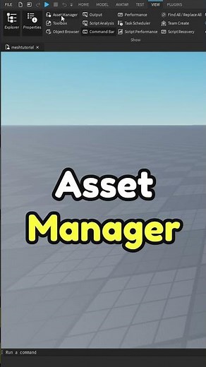 How To Make a Mesh WITHOUT Blender in 20 SECONDS #roblox #robloxstudio