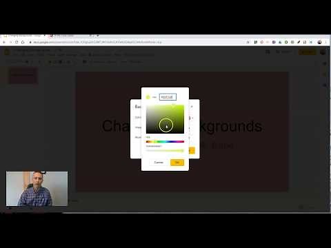 How to Apply Custom Colors to Google Slides Backgrounds