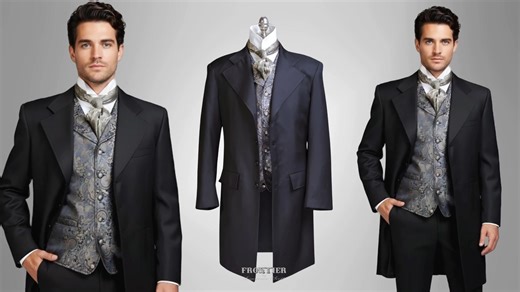 🔥 The Definitive Gentleman’s Frock Coat 🔥 Own the frock coat that defines American heritage tailoring — the Frontier Black Frock Coat. Handcrafted in the USA from exceptional wool and fully lined in satin, this is more than a coat — it’s a marker of presence and distinction. Why buy now: 1️⃣ Limited Production – Each piece is made in small runs and sells out fast. Sizes are limited on this classic coat! 2️⃣ Timeless Power – The black frock coat commands respect — from weddings and formal event