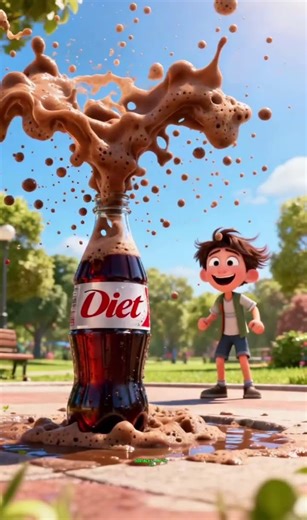 How Coke And Mentos Work #sciencefacts