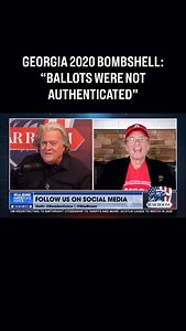 8.7K views · 5.3K reactions | GEORGIA 2020 BOMBSHELL: “BALLOTS WERE NOT AUTHENTICATED” @garlandfavorito says “the ballots for almost all of early voting in Fulton County, 2020 were not authenticated,” adding that Georgia law requires it. He says more findings are coming. @bannonswarroom | America's Voice News | Facebook
