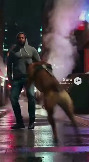 The city learned to fear the sound before it ever saw the dog.