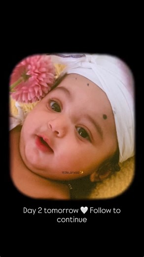 Aryahi Akshath Shetty on Instagram: "Day 1/50 🎶 Song🌸 Song parents can use for baby reels 🤍 Day 2 tomorrow 🤍 Follow to continue #retro #explore #love #seriesofsong #dailyreels"