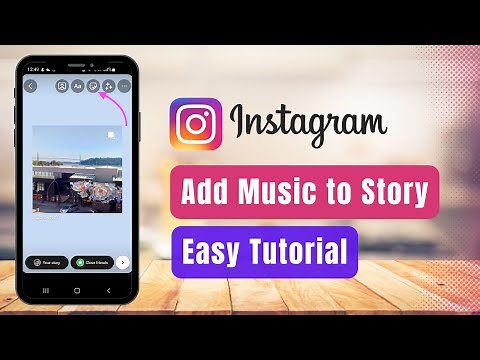 How to Add Music to Instagram Story !