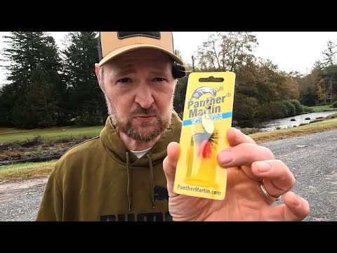 Fall Trout Fishing With Panther Martin Spinner. Cook What I Catch!