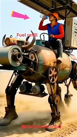 Why This Old Robot Cow Is Still Better Than a Real One #robotcow #funny