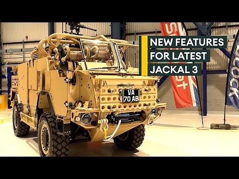 Jackal 3 boasts increased capabilities and greater soldier protection