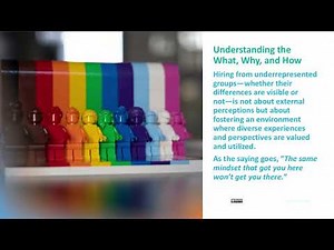 EDIFY EDU - Incorporating Disability Inclusion at work Understanding the What Why and How