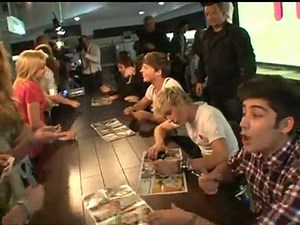 One Direction meet fans as they release debut single