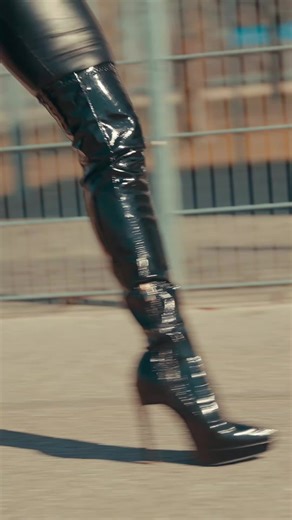 Stylish Overknee Boots and High Heels Outfit Ideas