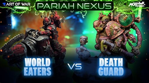 New Codex Clash! Death Guard vs World Eaters Competitive Battle Report
