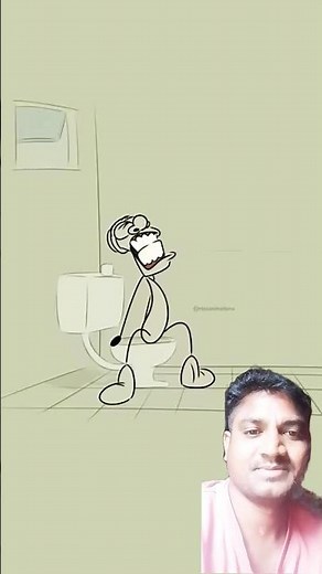 Funny Toilet Animation 😂 | Relatable Comedy Shorts