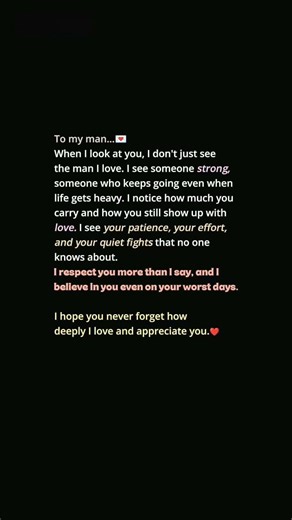 For My Man❤️💓❤️‍🩹✨❣️💜💙 #quotes #english #viral #shorts #love #emotional #sad #ytshorts