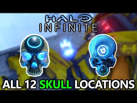 Halo Infinite - All 12 Skulls Locations Guide - Catacomb Achievement (Campaign)